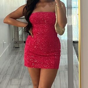 Fashion nova mini sequin dress